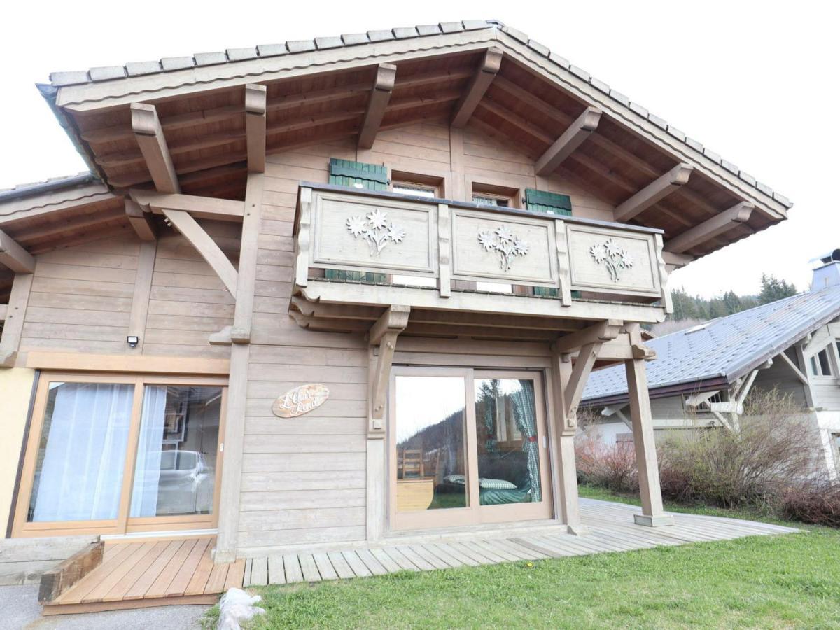 Chalet Cosy Aux Gets, Proche Du Lac Avec Sauna Et Parking Prive - Fr-1-623-58 Les Gets Eksteriør billede