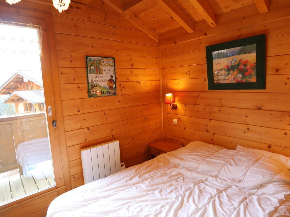 Chalet Cosy Aux Gets, Proche Du Lac Avec Sauna Et Parking Prive - Fr-1-623-58 Les Gets Eksteriør billede